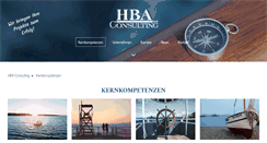 Desktop Screenshot of hba-consulting.de